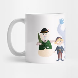 Classic Rudolph Group Mug